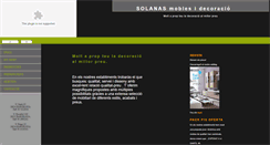 Desktop Screenshot of moblessolanas.com